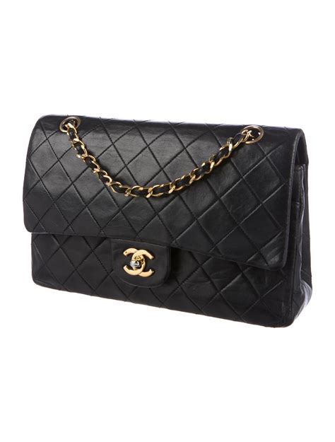 chanel classic flap side view|Chanel vintage classic flap.